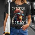Chicken Daddy チキンパパ ニワトリ お父さん 農家 養鶏場 父の日 Tシャツ 彼女への贈り物
