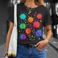 Colorplash アートtシャツ Tシャツ 彼女への贈り物