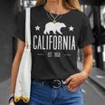 Cool California Republic カリフォルニアギフト カリフラッグ Tシャツ 彼女への贈り物