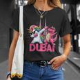 Dabbing ユニコーン 恐竜 男性 女性 男の子 女の子 キッズ ドバイ Tシャツ 彼女への贈り物