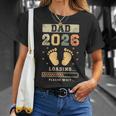 Dad 2026 Loading Annuncio Di Un Bebè Papà In Attesa Maglietta Regalos para ella