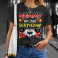 Dad And Mom Mommy Of The Birthday Boy Family Party Decor Mom T-Shirt Gifts for Her