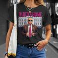 Daddy's Home Pink President Donald Trump House Tシャツ 彼女への贈り物