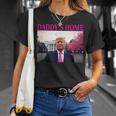 Daddy's Home President Donald Trump Pink Trumpelfie Tシャツ 彼女への贈り物