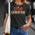 Defensa Contra La Injusticia Y Laiolencia Camiseta unisex Regalos para ella