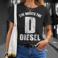 Diesels Mechanic For D He Wants The Diesels Tシャツ 彼女への贈り物