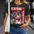 Dikembe Mutombo_Nba_001 Tシャツ 彼女への贈り物