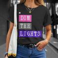Dim The Lights 007 メンズ ロック ライブ フェス バンド ゲーム 音楽 おしゃれ 男女兼用 キッズ Tシャツ 彼女への贈り物