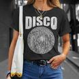 Disco Music Ball ファンク ソウル 音楽愛好家 レトロ 70年代 80年代 コスチューム Tシャツ 彼女への贈り物