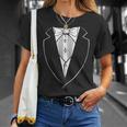 Divertido Traje De Cena Clásico Traje De Fiesta Regalo Camiseta unisex Regalos para ella