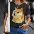 Dogecoin Just Doge Tシャツ 彼女への贈り物