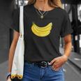Dolce And Banana 面白いバナナ フルーツデザイン Tシャツ 彼女への贈り物