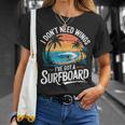 I Don't Need Wings I Have Aurfurfboard For Men Tシャツ 彼女への贈り物