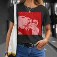 Dot Pattern Original Icon Official Illustration Red Tシャツ 彼女への贈り物