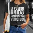 El Pueblo Unido Jamaseraencido Protestlogan Tシャツ 彼女への贈り物