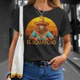 Elquatcho メキシカン ビッグフット サスカッチ シンコ・デ・マヨ メンズ キッズ Tシャツ 彼女への贈り物