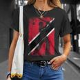 Entrenador De Jugadores De Fans De Jersey De Cricket Bandera De Trinidad Y Tobago Camiseta unisex Regalos para ella
