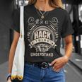 Es Una Cosa De Hack Que No Entenderías Regalos Camiseta unisex Regalos para ella