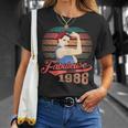 Fabuleuse Depuis 1988 Cadeau Anniversaire Humour 35Ans T-Shirt Cadeaux pour elle