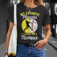 My Favorite Baseball Softball Players Calls Me Nonna T-Shirt Gifts for Her
