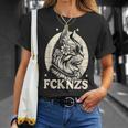 Fck Nzs かわいい猫 Tシャツ 彼女への贈り物
