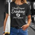 I Finallytopped Drinking I'm Pregnant ギフトtシャツ Tシャツ 彼女への贈り物
