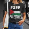 Free Palestine Free Gaza パレスチナの旗無料パレスチナ Tシャツ 彼女への贈り物