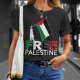 Free Palestine パレスチナ国旗 フリーガザtシャツ Tシャツ 彼女への贈り物