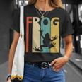 Frog カエル 動物 Tシャツ 彼女への贈り物