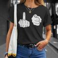 Fuck You シャツ 中指ポインティング Fuk You FUck You Tシャツ 彼女への贈り物