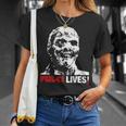 Fulci Livesゾンビホラー映画tシャツ Tシャツ 彼女への贈り物