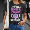 Funkyoul Music Lovers ヴィンテージ グルーヴィーディスコ Tシャツ 彼女への贈り物