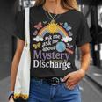 Ask Me About My Mystery Discharge アダルトユーモアジョーク Tシャツ 彼女への贈り物