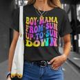 Mom Boy Mama From Son Up To Sun Down Mother's Day T-Shirt Gifts for Her