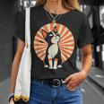 Gato Japonésintage Camiseta unisex Regalos para ella