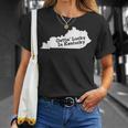 Getting Lucky In Kentucky Tシャツ 彼女への贈り物