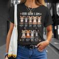 Godays I Am Christian 聖書詩 猫好き クリスチャン Tシャツ 彼女への贈り物