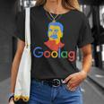 Goolag ファニーソビエト時代政治ジョーク 言論の自由スターリン Tシャツ 彼女への贈り物