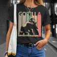 Gorilla ゴリラ Tシャツ 彼女への贈り物
