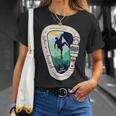 Gravity Is A Myth カラビナ ロッククライミング 山登り Tシャツ 彼女への贈り物