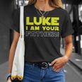 Great Fathers Day From Luke To His Father T-Shirt Gifts for Her