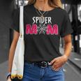 Groovy Spider Mom Matching Family Party Mama T-Shirt Gifts for Her