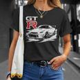 Gt R 35 Jdm ストリートレーシング ドラッグ ドリフト スポーツカー Tシャツ 彼女への贈り物