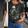 Guitar Player Octopus Heavy Metal Head Guitarist T-Shirt Gifts for Her Guitar Player Octopus Heavy Metal Head Guitarist T-Shirt Gifts for Her