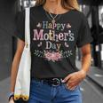 Happy Mother's Day 2025 Cute Wildflowers For Mom Grandma T-Shirt Gifts for Her