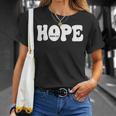 Hope Romans 15 13 レトロ グルービー 面白い クリスチャン 信仰 聖書 J Tシャツ 彼女への贈り物