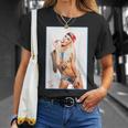 Hot Girl On 男性用 Ice Pop Pinup 2 Tシャツ 彼女への贈り物