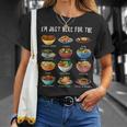 I'm Just Here For The Filipino Food トラディショナルピノイフード Tシャツ 彼女への贈り物