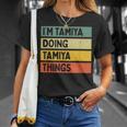 I'm Tamiya Doing Tamiya Things 面白い名言 Tシャツ 彼女への贈り物