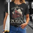 Ich Genieße Das Leben Inollen Zügen 通勤鉄道 Tシャツ 彼女への贈り物